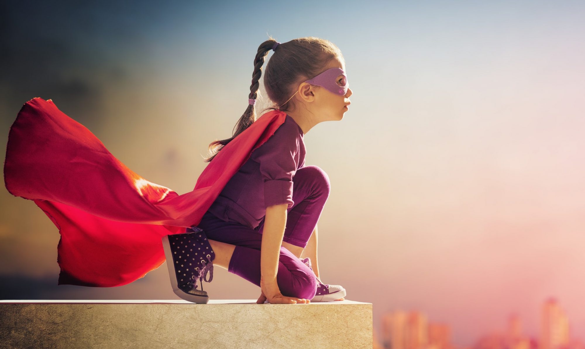 ready to launch; girl power; super woman; hero; super powers; ponytail; 